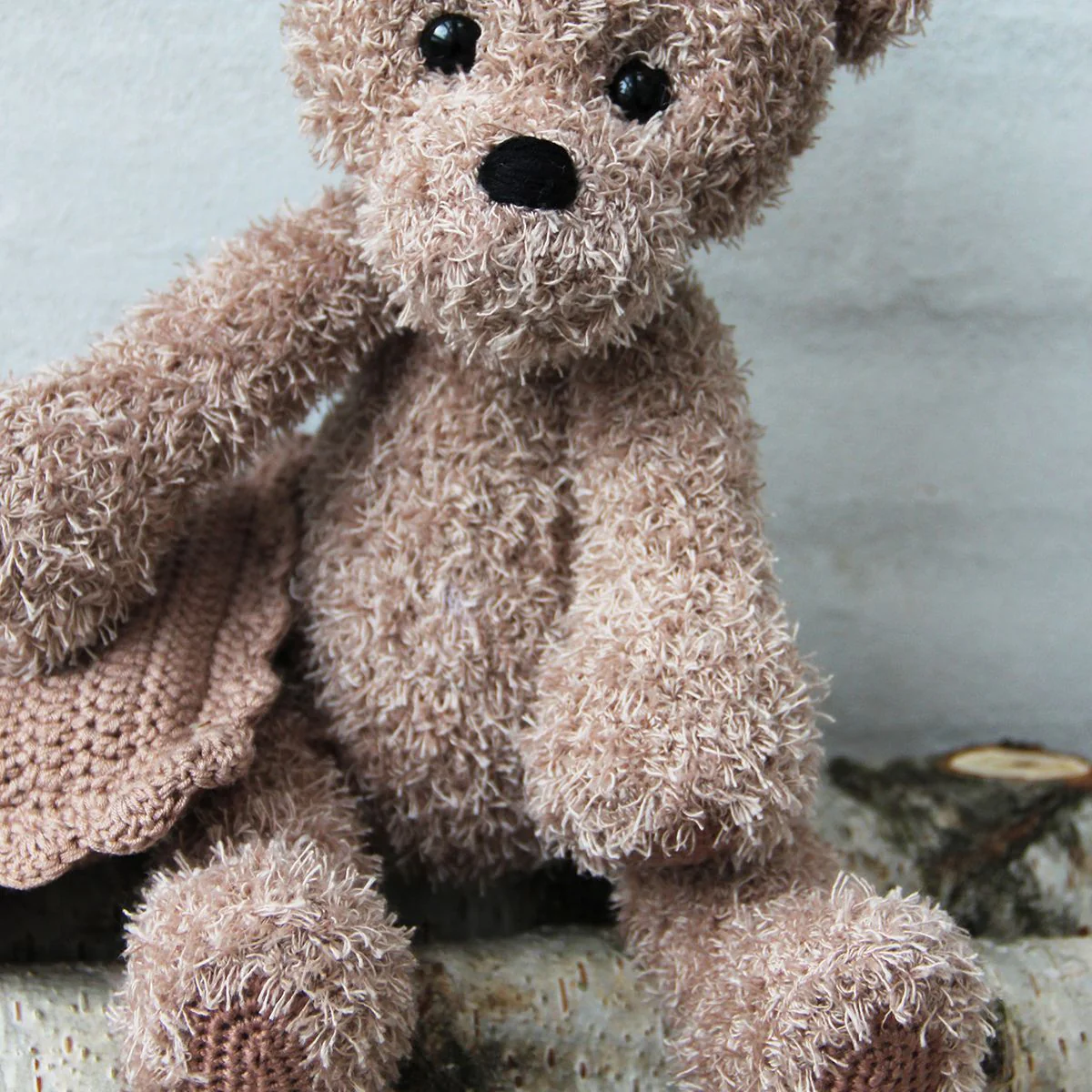 Teddy with blanket and pillow - Basse - Image 4