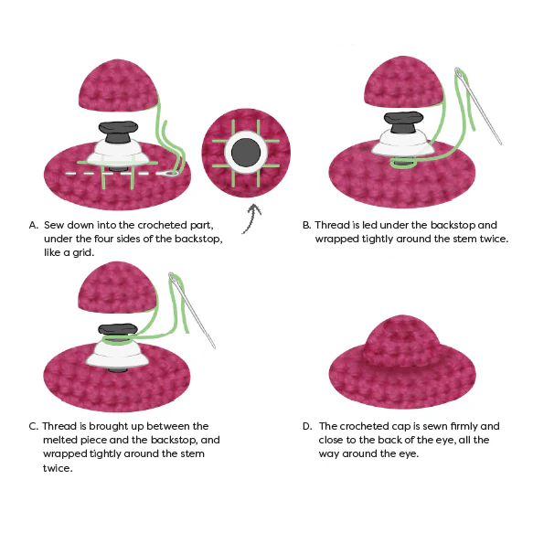 Safety Eyes - 5 mm (0.2 in) - Image 6