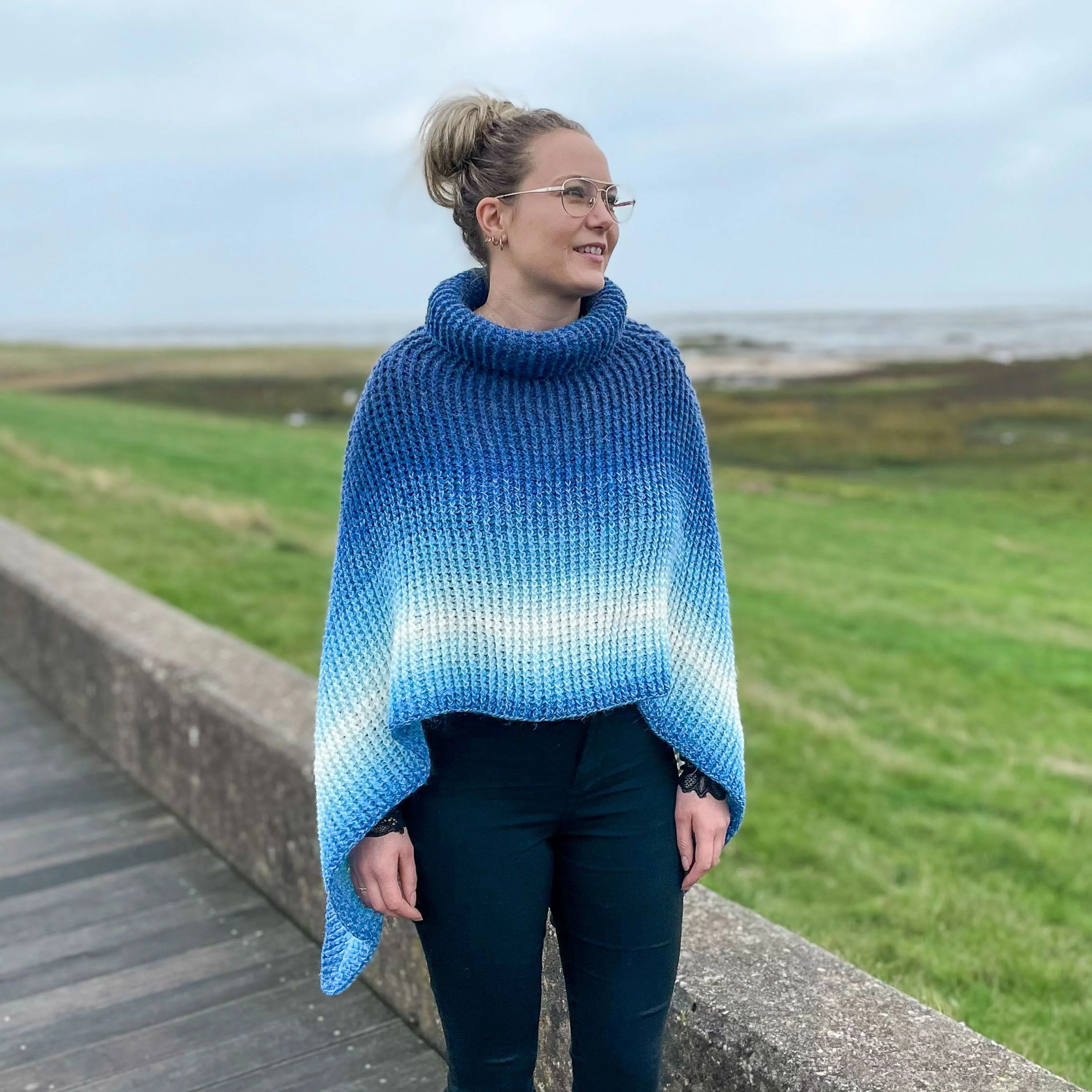 In-Lines Alpaca - Poncho - Image 5